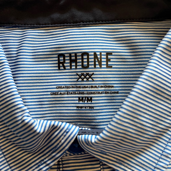 RHÔNE Commuter Polo. 3 pack. Medium. Short sleeve - Picture 6 of 6